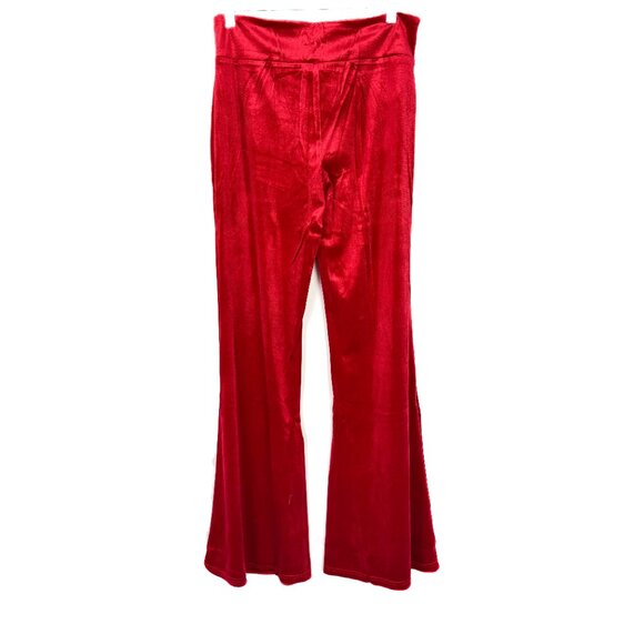 NWT Modcloth Loving The Luxe Life Wide-Leg Pants Hollyberry Red Size Large L NEW - Picture 7 of 10